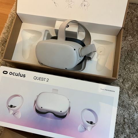 Oculus quest 2 128GB + Pro Controllere