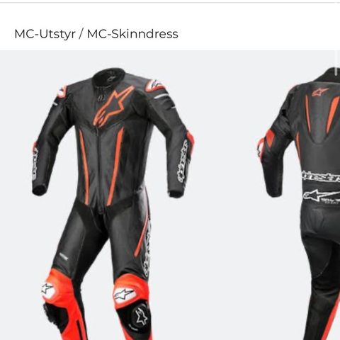 Alpinestars skinndress strl 54