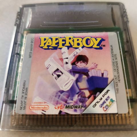 Paperboy ( Nintendo Game boy Color

)