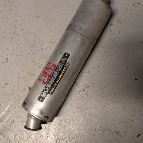 Effektanlegg til motorsykkel Yoshimura RS-3 Stainless