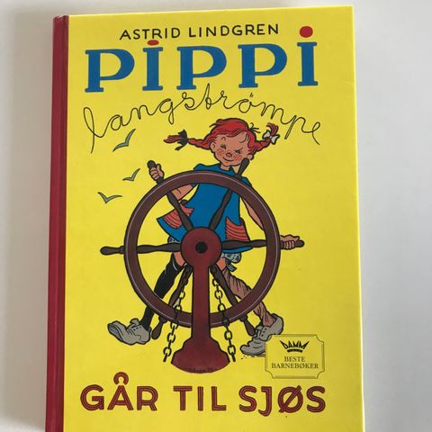 «Pippi Langstrømpe går til sjøs»/barnebøker. Pris inkludert frakt