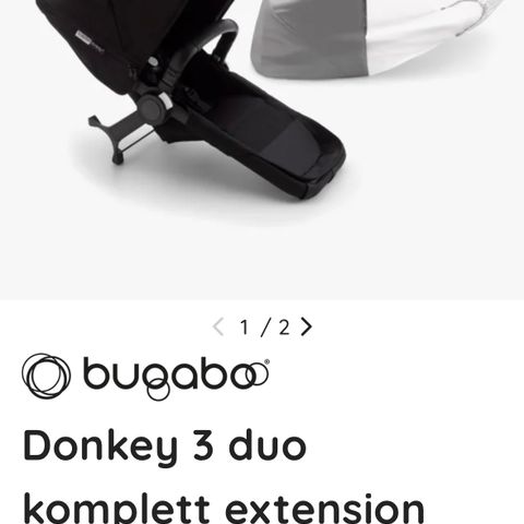 Bugaboo Donkey Duo 3 extension