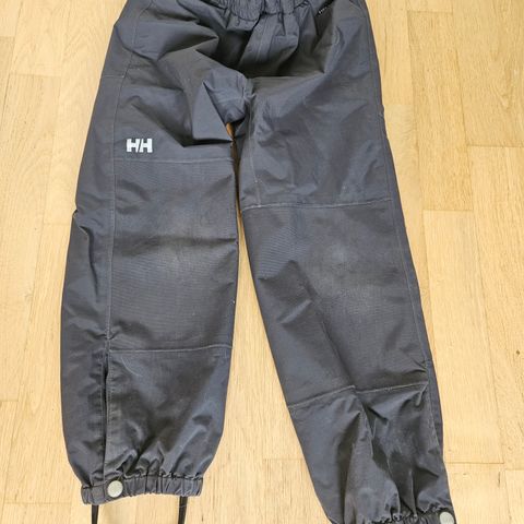 Helly Hansen regnbukse, str 116.