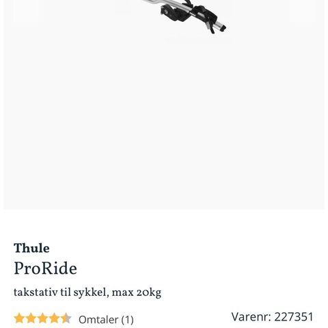 Thule ProRide