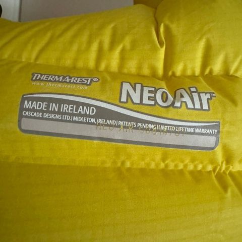 Thermarest Neoair liggeunderlag