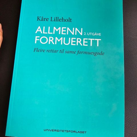 Allmenn formuerett kåre lilleholt 2. Utgave