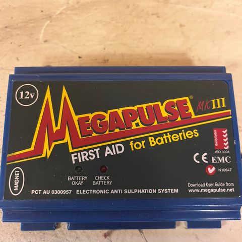 Megapulse batterovervåker