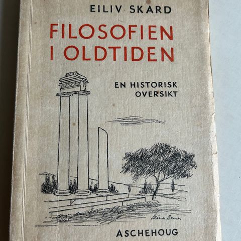 Eiliv Skard: Filosofien i oldtiden