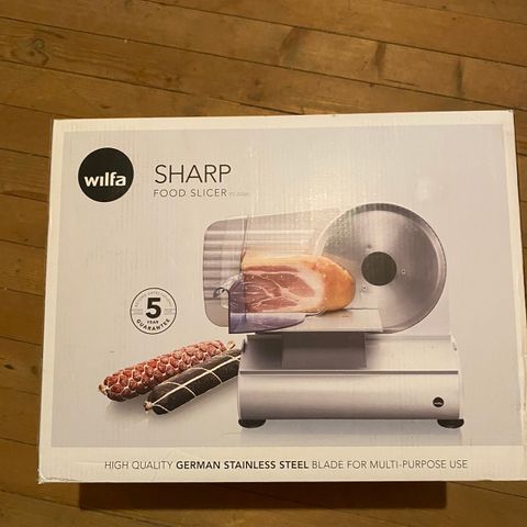 Wilfa Sharp food selges. Ubrukt og uåpnet