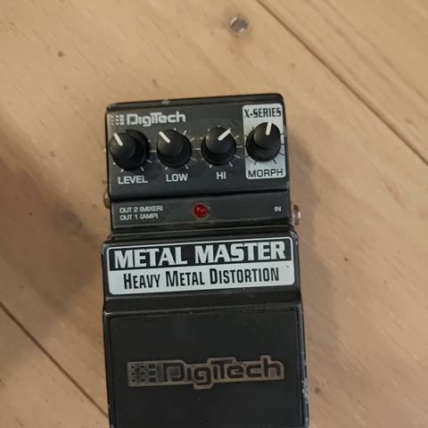 Digitech Metal Master guitar pedal