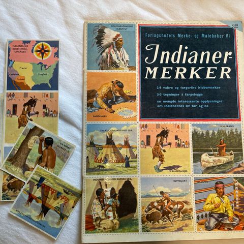 Indianermerker, merkebok fra 1955