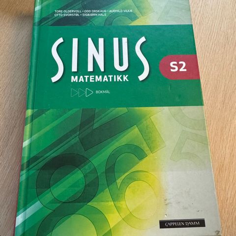 Sinus matematikk S2