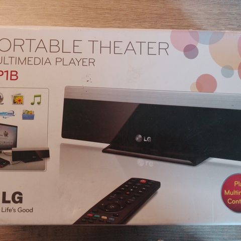 LG Home Theater DP1B - Musikk Avspiller