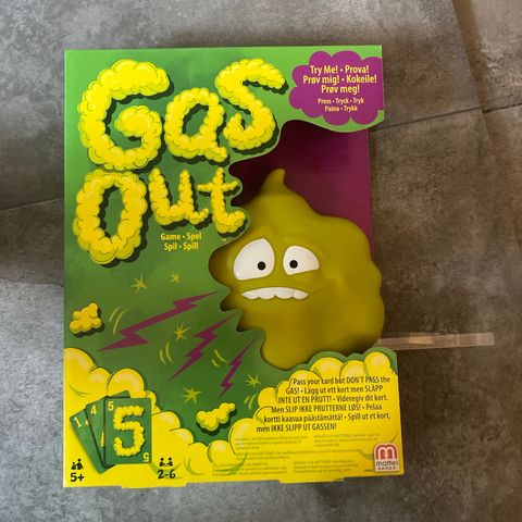 Gas Out - brettspill