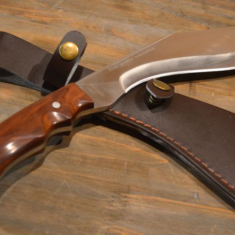 Stor Kukri bushcraft jaktkniv