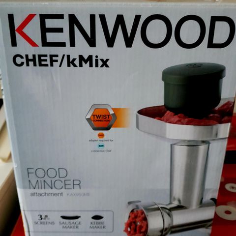 Kenwood food mincer chef