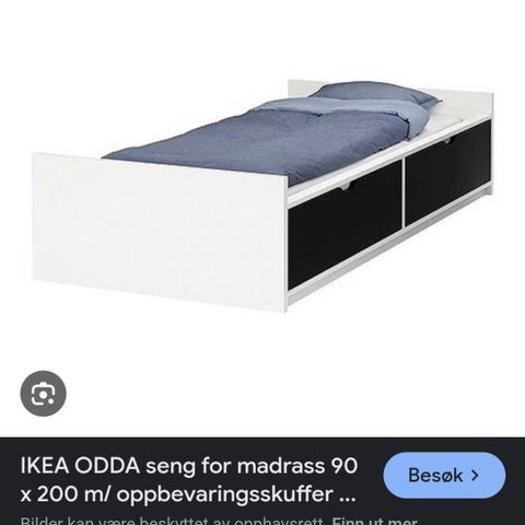 Odda seng fra IKEA