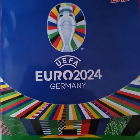 UEFA EURO2024 Topps fotballkort (stickers/klistremerker)