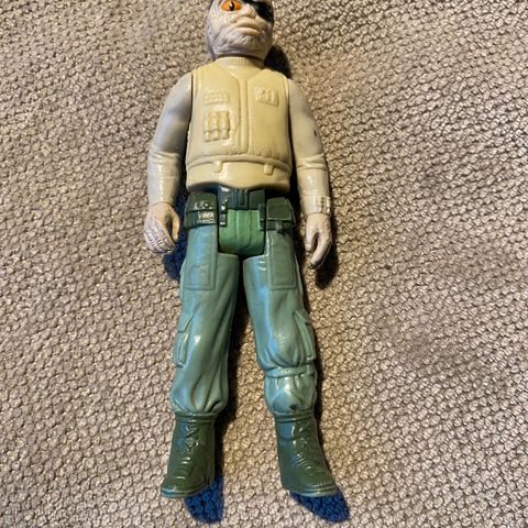 Vintage 1984 Star Wars Prune Face Action Figure  / Return of the Jedi