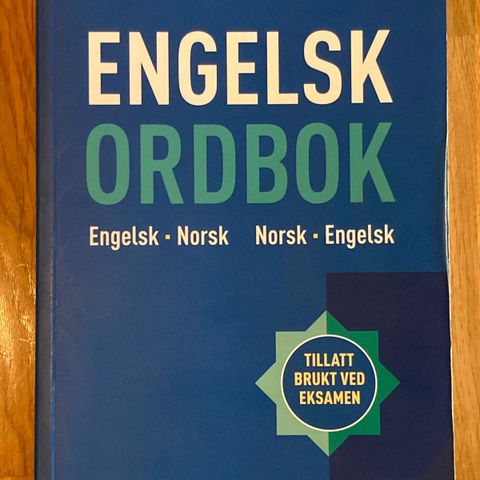 Engelsk ordbok