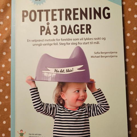 Pottetrening på 3 dager