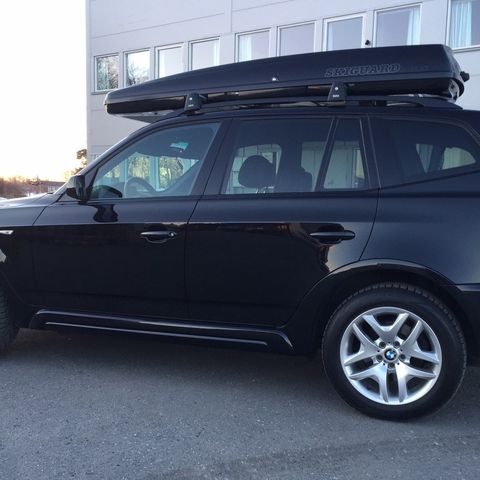 Skiguard 850 sort tilpasset BMW X3