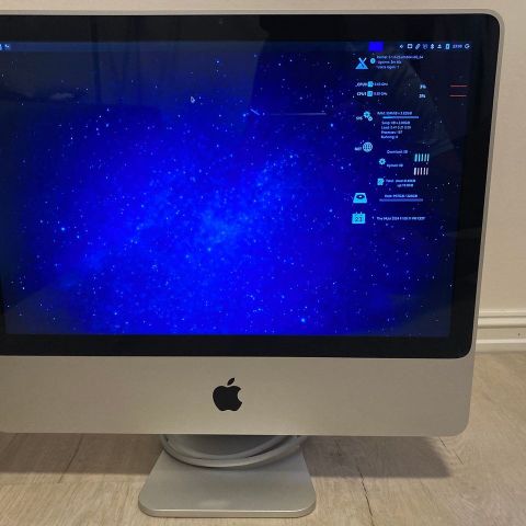 iMac 20’ (2009) med 250 GB Samsung SSD