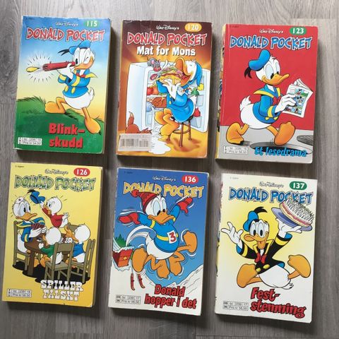 Donald Pocket 6 stk.