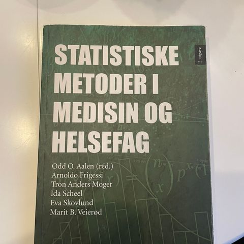 Statistikk bok (medisin)