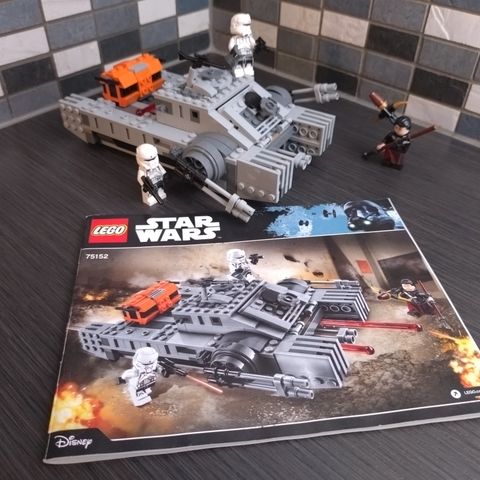 Lego Star Wars 75152 KOMPLETT NÅ MED GRATIS FRAKT