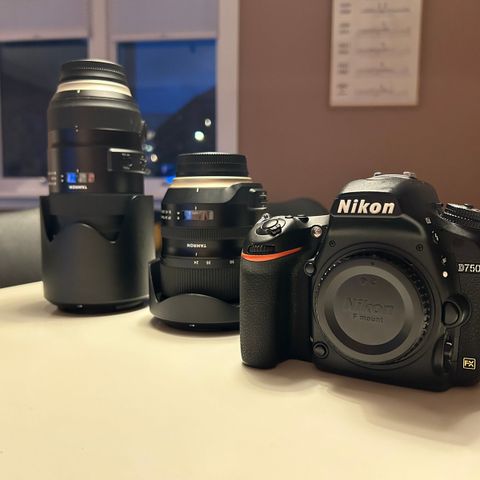 Nikon D750 pakke