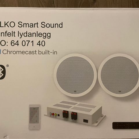 Google home elko smart sound utstyr, ubrukt