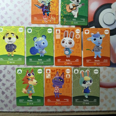 Amiibo animal crossing