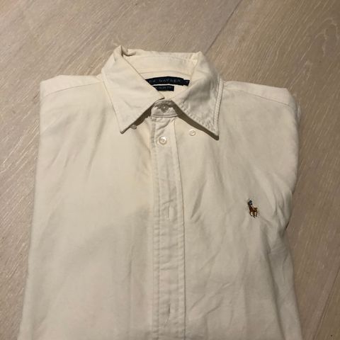 Polo Ralph Lauren skjorte dame, str 12, hvit