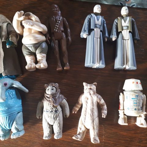 Star Wars vintage figures selges samlet