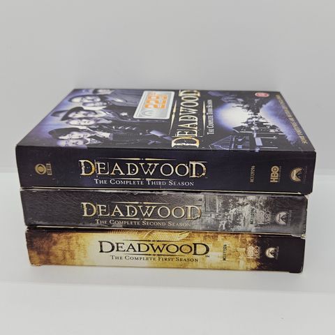 Deadwood sesong 1-3. Dvd