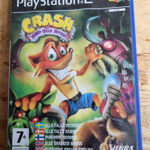 PS2 Crash Mind Over Mutant