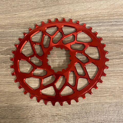 absoluteBLACK CX 1X OVAL Chainring for SRAM 38T