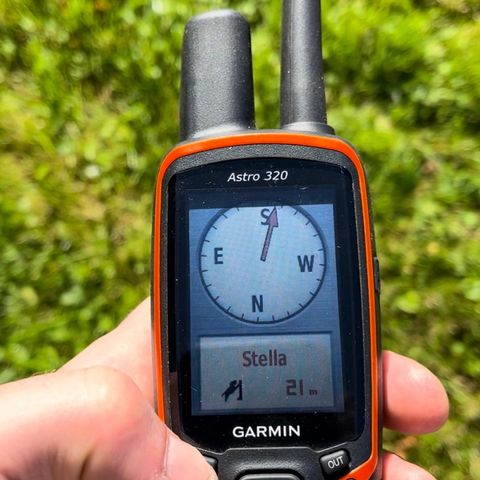 Garmin Astro 320 med T5 gps hundepeiler