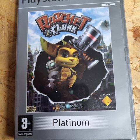 Strøkent PS2 Ratchet & Clank