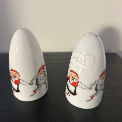 Porsgrund nisseservise - salt og pepper