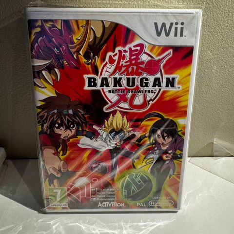 Ny uåpnet Bakugan Nintendo Wii