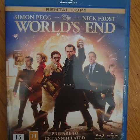 WORLD'S END Tidligere leie film