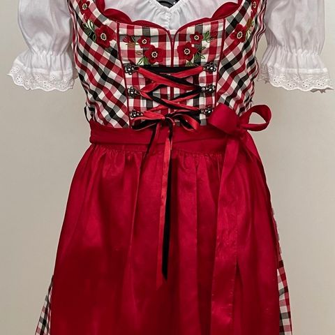 Dirndl / Oktoberfestkjole leies ut - Str. 36/38