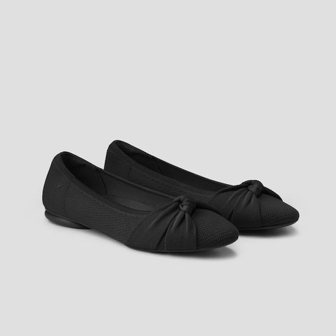 Almond-Toe Knotted Flats (Bibi) fra Vivaia