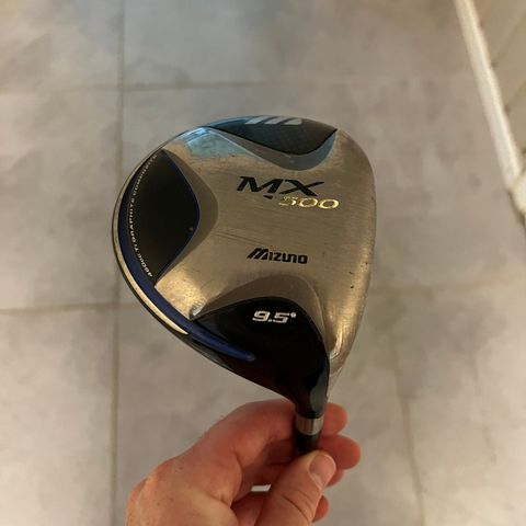 Mizuno MX 500 Driver 9,5˚, Stiff skaft