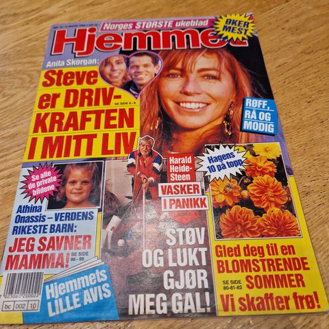 Hjemmet 1990, Tom Cruise,  Anita Skorgan, Heide-Steen jr, Avalanche,Onassis