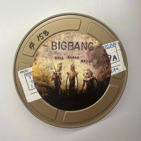 Bigbang Epic scrap metal / CD Limited edition deluxe box