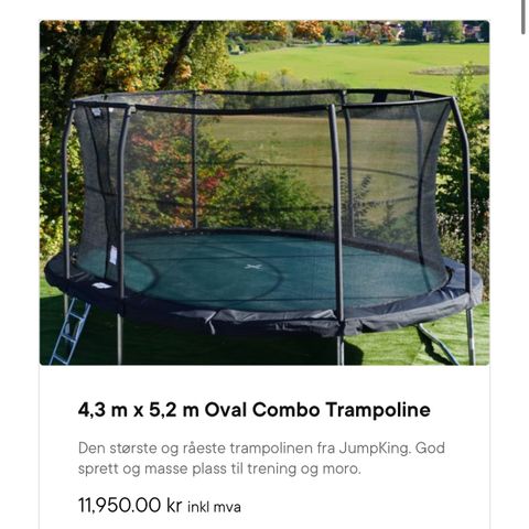 Deler til Jumpking Trampoline