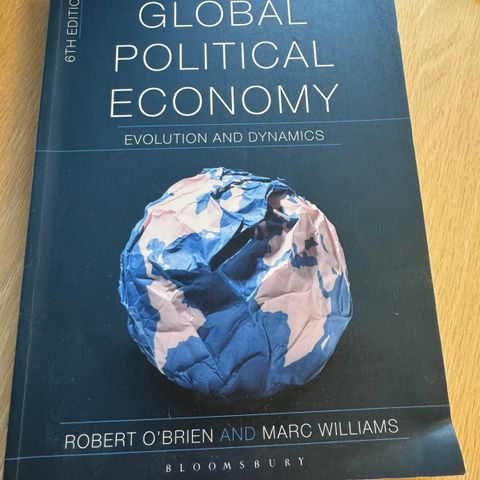 Global political economy - evolution and dynamics